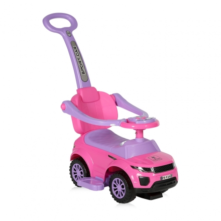 Odrážedlo auto Lorelli OFF ROAD + Vodicí tyčí PINK