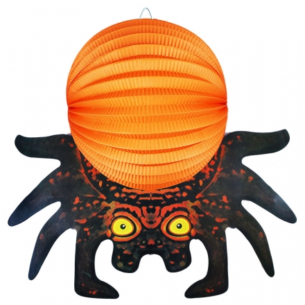 Lampion Halloween pavouk 3D 25 cm