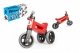 Odrážedlo FUNNY WHEELS Rider Sport červené 2v1, výška sedla 28/30cm nosnost 25kg 18m+